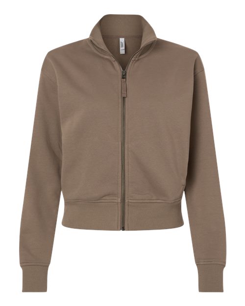 Load image into Gallery viewer, Women's French Terry Full-Zip Jacket - Savana