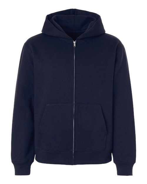 Load image into Gallery viewer, BELLA + CANVAS 4739 Unisex 10 oz Full-Zip Hoodie Sweatshirt - Navy