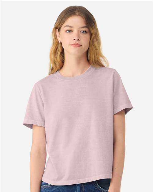 Load image into Gallery viewer, BELLA + CANVAS 6110GD Women's Garment-Dyed Tee - Washed Lavender