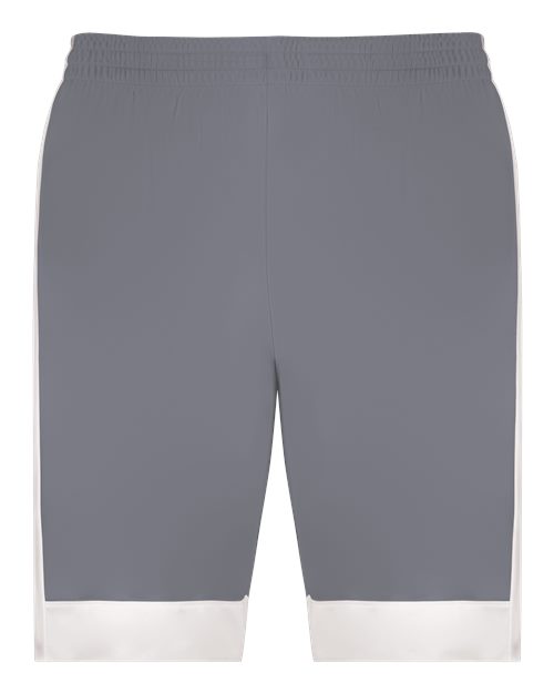 Load image into Gallery viewer, Augusta Sportswear 6890 Youth Match-Up Basketball Shorts - Graphite/ White