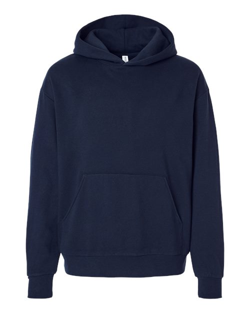 Load image into Gallery viewer, Unisex Avenue Midweight Hooded Sweatshirt - Classic Navy