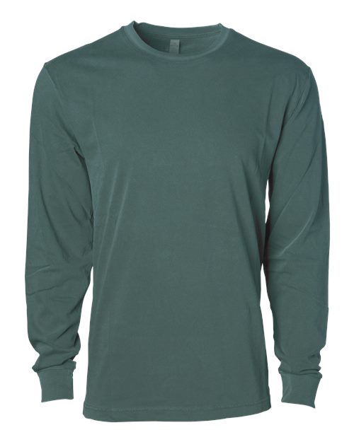 Load image into Gallery viewer, Unisex Premium Long Sleeve T-Shirt - Pigment Alpine Green