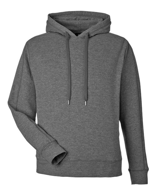 Load image into Gallery viewer, J. America 8740 Unisex Electric Fleece Hooded Sweatshirt - Electric Onyx