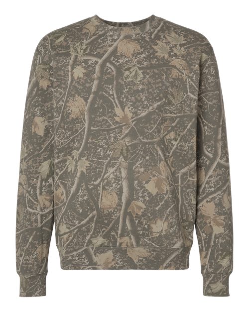 Load image into Gallery viewer, Unisex Heavyweight Crewneck Sweatshirt - Deadwood Tree Camo