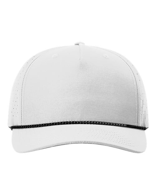Load image into Gallery viewer, Richardson 355 Laser Perf Performance Rope Cap - Silver/ Black-Silver