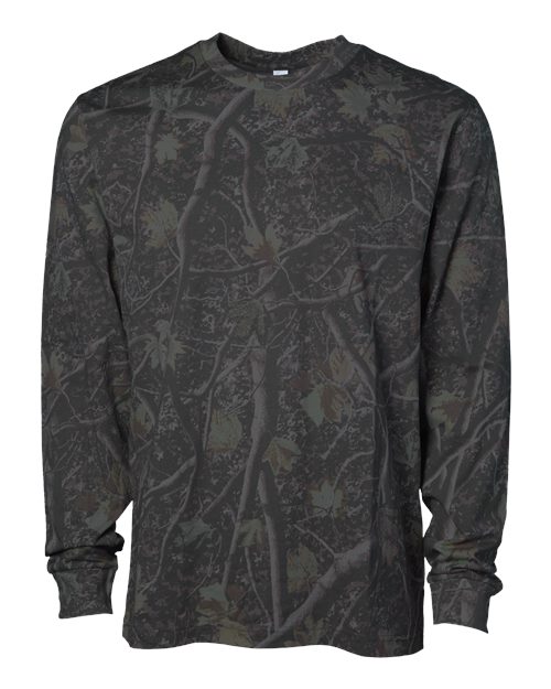 Load image into Gallery viewer, Unisex Premium Long Sleeve T-Shirt - Darkwood Tree Camo