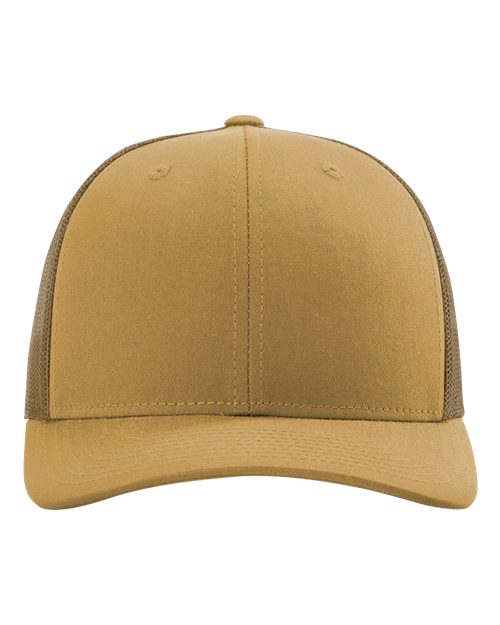 Load image into Gallery viewer, Richardson 112 Snapback Trucker Cap - Amber Gold