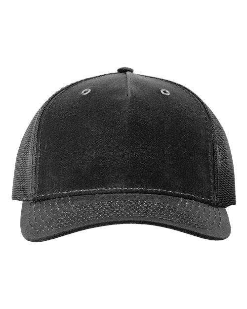 Load image into Gallery viewer, Richardson 112WH Hawthorne Trucker Cap - Black