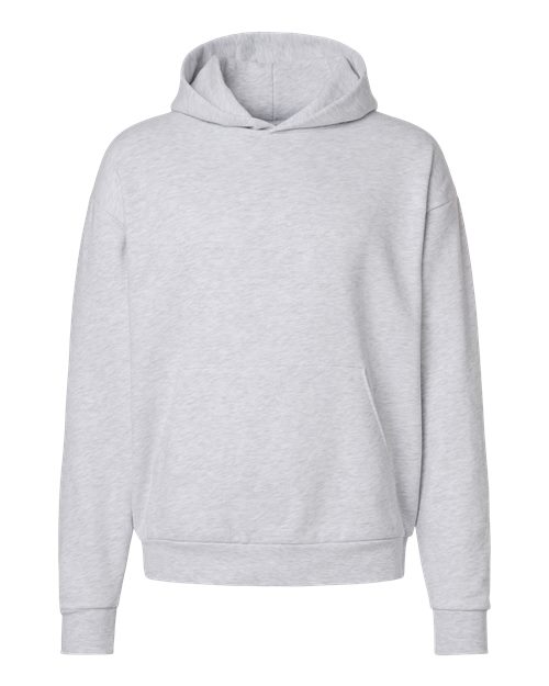 Load image into Gallery viewer, Unisex Avenue Midweight Hooded Sweatshirt - Ash Heather