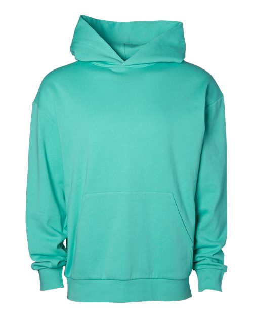 Load image into Gallery viewer, Unisex Avenue Midweight Hooded Sweatshirt - Seafoam