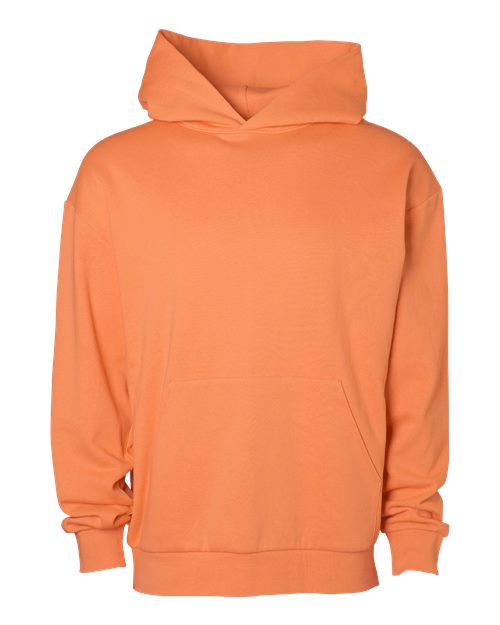 Load image into Gallery viewer, Unisex Avenue Midweight Hooded Sweatshirt - Melon