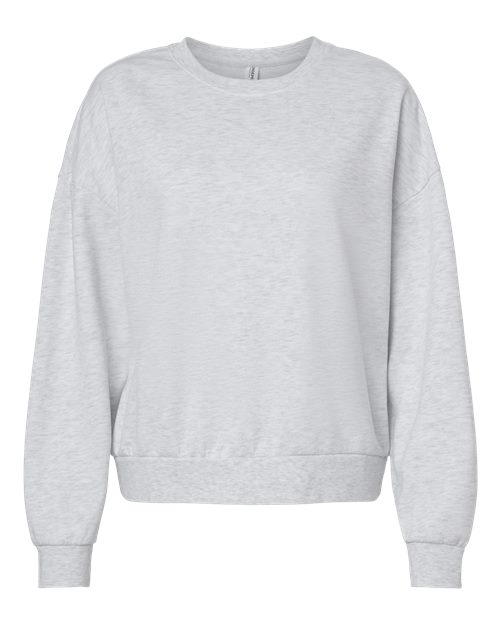 Load image into Gallery viewer, Women's California Wave Wash Sunday Crewneck Sweatshirt - Ash Heather