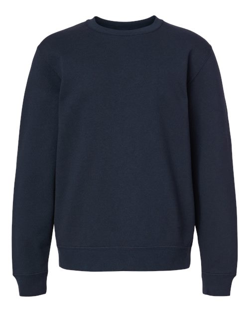 Load image into Gallery viewer, Youth Midweight Crewneck Sweatshirt - Classic Navy