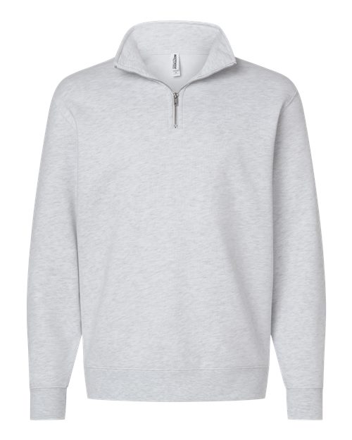 Load image into Gallery viewer, Unisex Midweight Quarter-Zip Pullover - Ash Heather