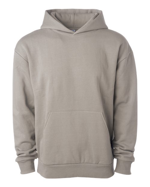 Load image into Gallery viewer, Unisex Boulevard Heavyweight Hooded Sweatshirt - Cement