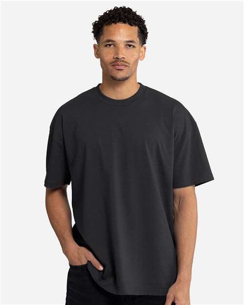Load image into Gallery viewer, Unisex Heavyweight T-Shirt - Heather Graphite Black