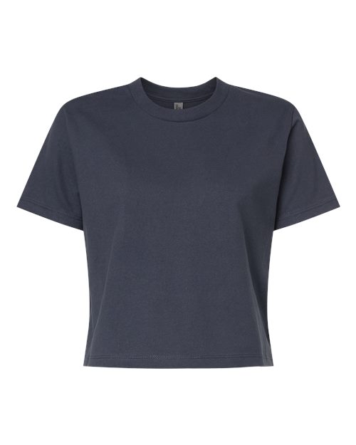 Load image into Gallery viewer, Women's Heavyweight Boxy T-Shirt - Harbor Blue