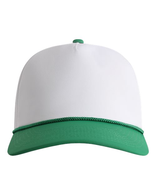Load image into Gallery viewer, Imperial 5054U The Harrison Cap - White/ Grass Green-Grass Green