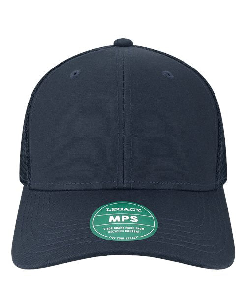 Load image into Gallery viewer, LEGACY MPS Mid-Pro Snapback Trucker Cap - Navy