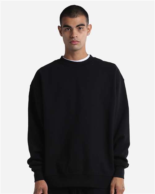Load image into Gallery viewer, Unisex Max Heavy Garment-Dyed Crewneck Sweatshirt - Black