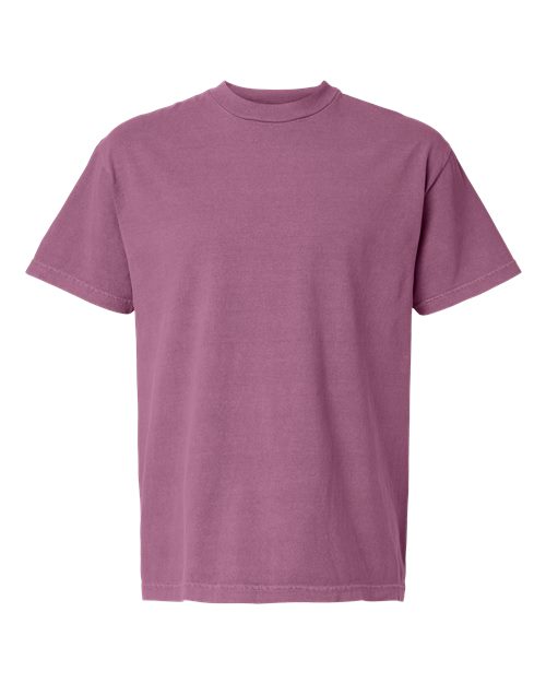 Load image into Gallery viewer, Unisex Garment-Dyed Heavyweight Cotton Tee - Faded Berry