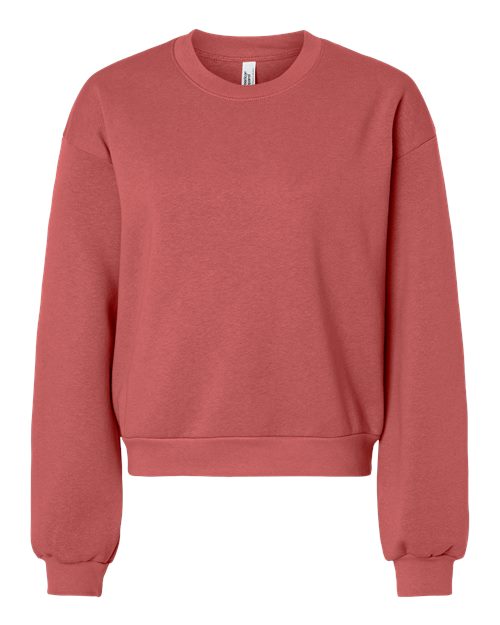 Load image into Gallery viewer, Women's ReFlex Fleece Crewneck Sweatshirt - Canyon