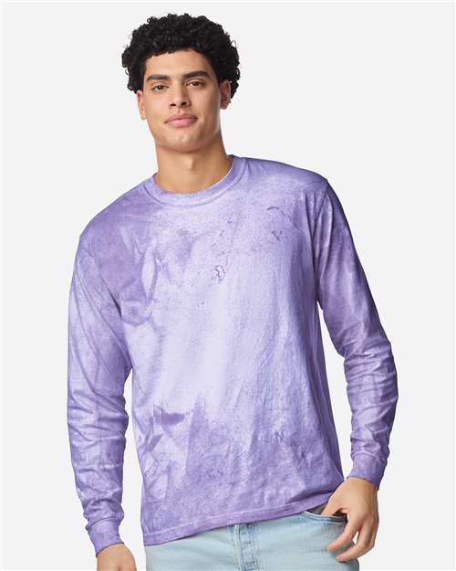 Load image into Gallery viewer, Unisex Colorblast™ Long Sleeve T-Shirt - Amethyst