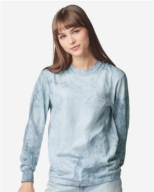 Load image into Gallery viewer, Unisex Colorblast™ Long Sleeve T-Shirt - Ocean