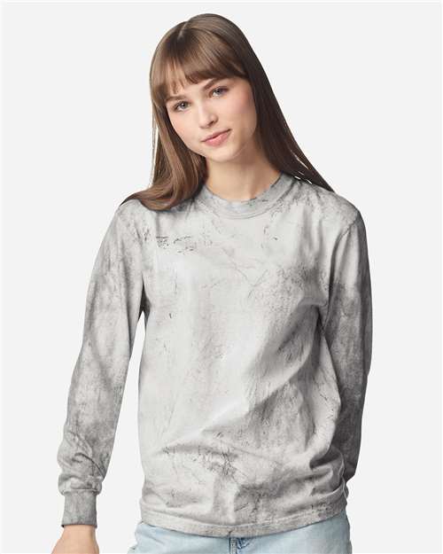 Load image into Gallery viewer, Unisex Colorblast™ Long Sleeve T-Shirt - Smoke