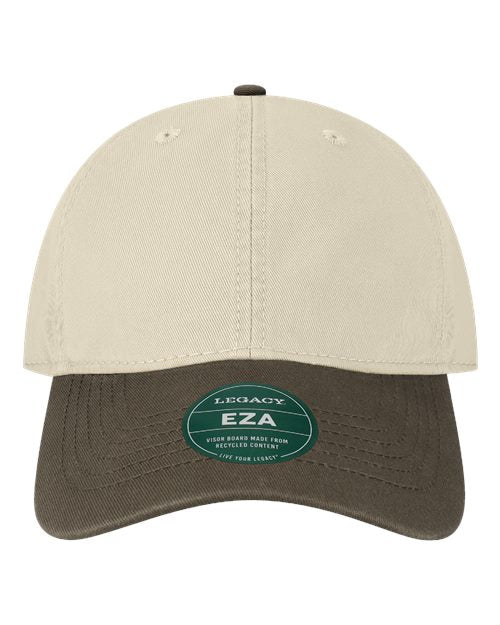 Load image into Gallery viewer, LEGACY EZA Relaxed Twill Dad Hat - Stone/ Brown