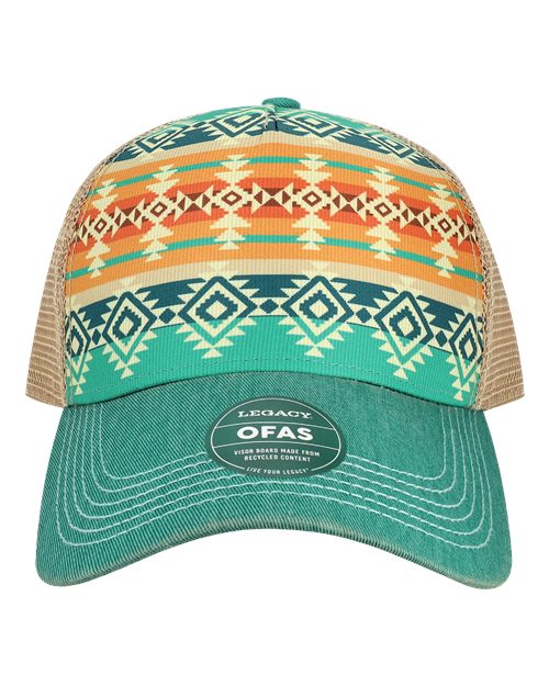 Load image into Gallery viewer, LEGACY OFAFP Old Favorite Five-Panel Trucker Cap - Navajo