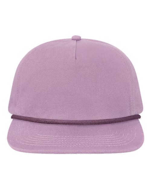 Load image into Gallery viewer, LOCALE WILSON Five-Panel Rope Cap - Lavendar/ Purple
