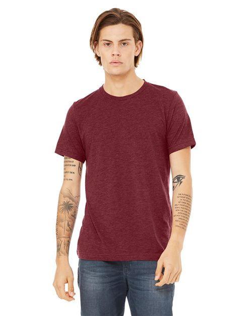 Load image into Gallery viewer, Triblend Tee — blank t-shirt for DTF printing
