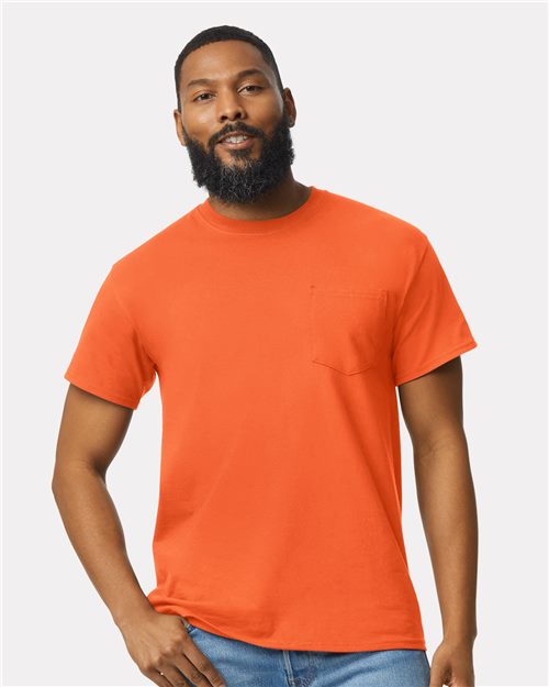 Load image into Gallery viewer, Unisex Ultra Cotton® Pocket T-Shirt — blank t-shirt for DTF printing