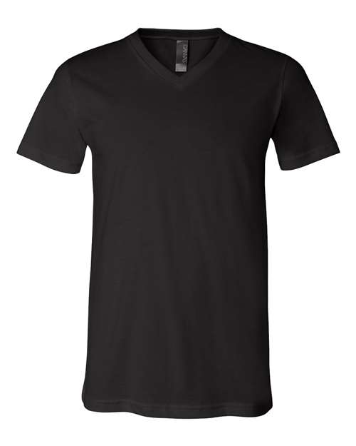Load image into Gallery viewer, Unisex Jersey V-Neck Tee — product photo 3