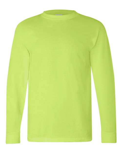Load image into Gallery viewer, Unisex USA-Made Long Sleeve T-Shirt - Lime Green