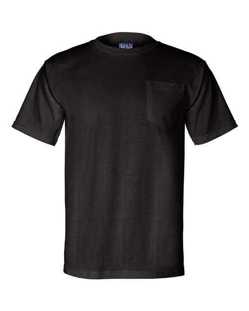 Load image into Gallery viewer, Unisex Union-Made Pocket T-Shirt - Black