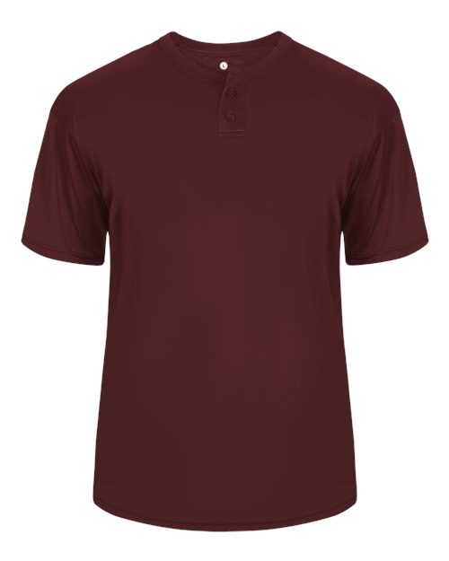 Load image into Gallery viewer, Alleson Athletic 7930 Men's B-Core Placket Jersey - Maroon