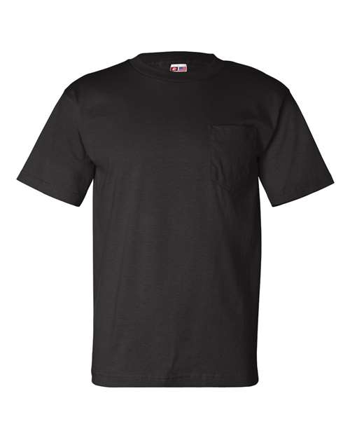 Load image into Gallery viewer, Unisex USA-Made Pocket T-Shirt - Black