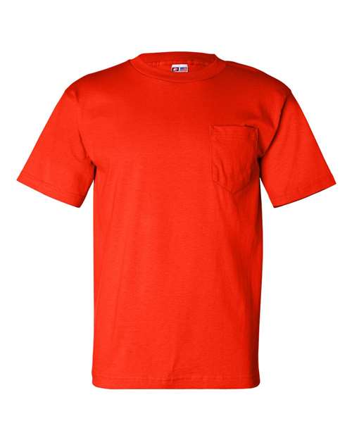 Load image into Gallery viewer, Unisex USA-Made Pocket T-Shirt - Orange
