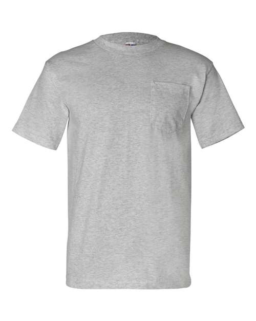 Load image into Gallery viewer, Unisex USA-Made Pocket T-Shirt - Dark Ash