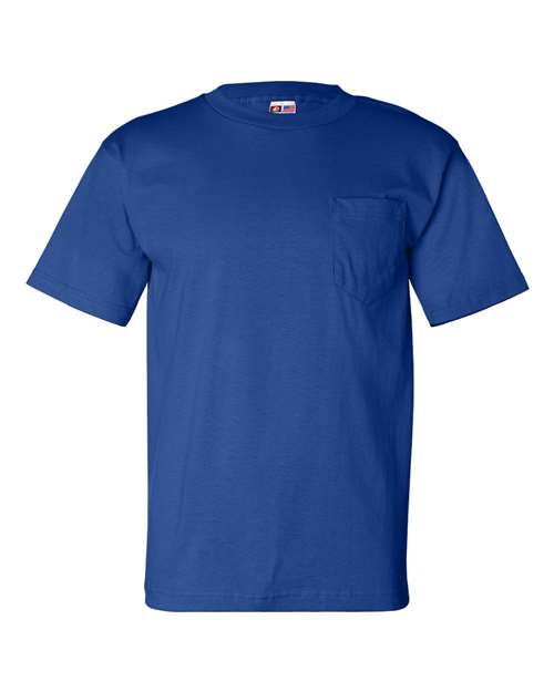 Load image into Gallery viewer, Unisex USA-Made Pocket T-Shirt - Royal Blue