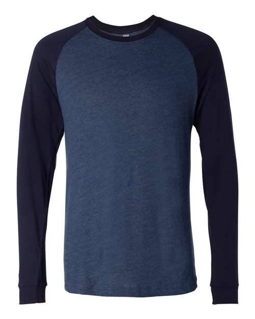 Load image into Gallery viewer, Men's Long Sleeve Jersey Baseball Tee — product photo 4
