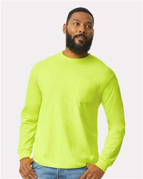 Load image into Gallery viewer, Unisex Ultra Cotton® Long Sleeve Pocket T-Shirt — product photo 3