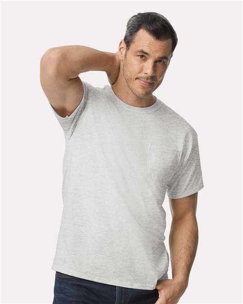 Load image into Gallery viewer, Unisex Ultra Cotton® Pocket T-Shirt — product photo 1