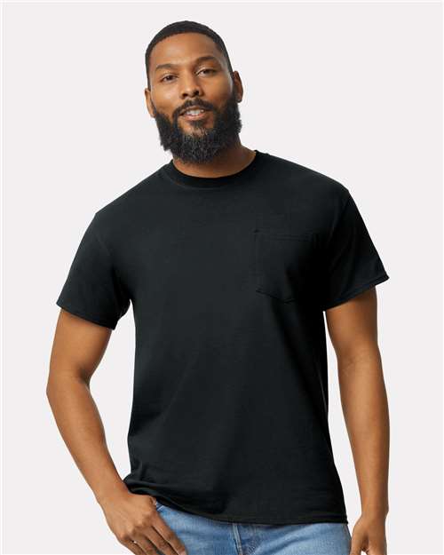 Load image into Gallery viewer, Unisex Ultra Cotton® Pocket T-Shirt — product photo 2