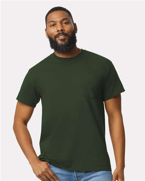 Load image into Gallery viewer, Unisex Ultra Cotton® Pocket T-Shirt — product photo 4