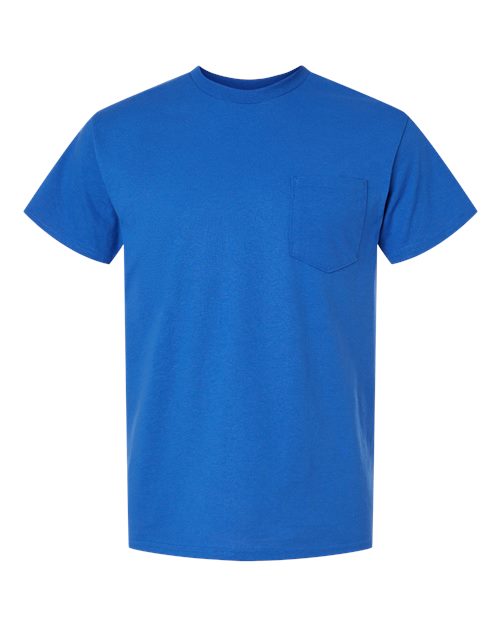 Load image into Gallery viewer, Unisex DryBlend® Pocket T-Shirt — product photo 7