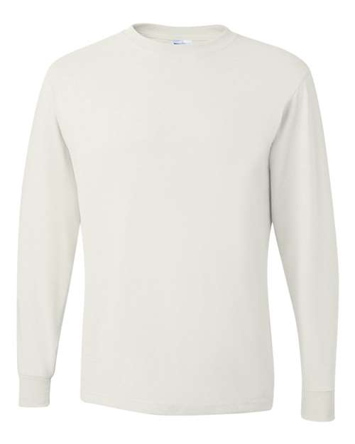 Load image into Gallery viewer, Unisex Dri-Power® Long Sleeve 50/50 T-Shirt - White