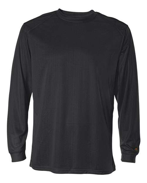 Load image into Gallery viewer, Badger 4104 Unisex B-Core Long Sleeve T-Shirt - Black